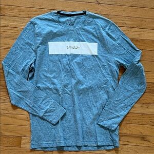 Hollister Light Blue Long Sleeve Tee